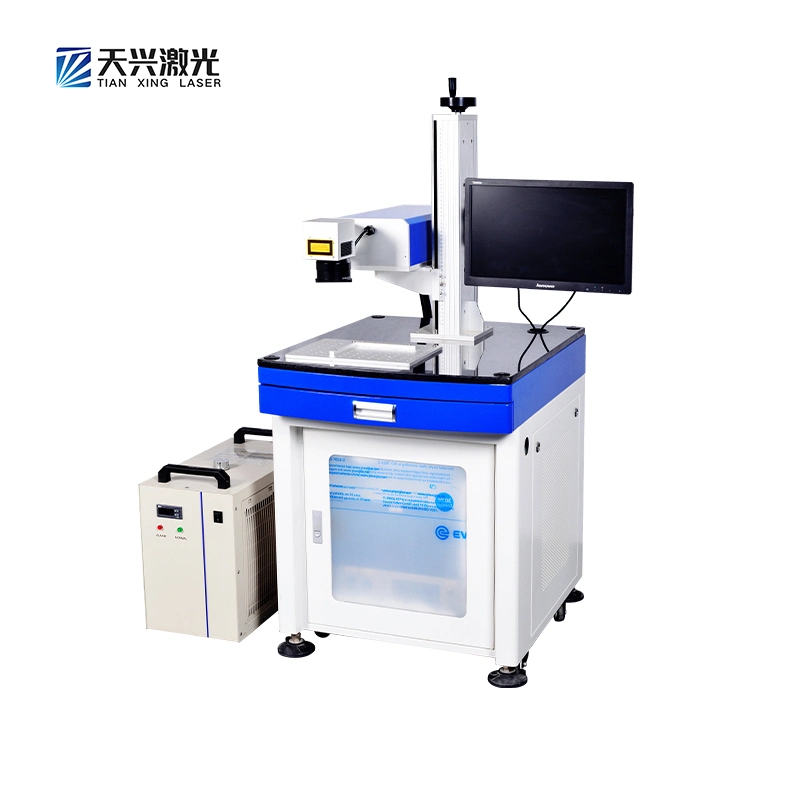 3D Galvanometer Dynamic Focus UV Marking Machine Height and Height Automatic Focus Marking 5W UV Marking Machine