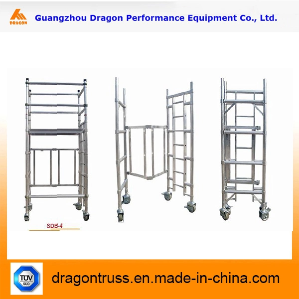 Dragon China Aluminium Scaffolding, Factory Price Foldable Scaffolding