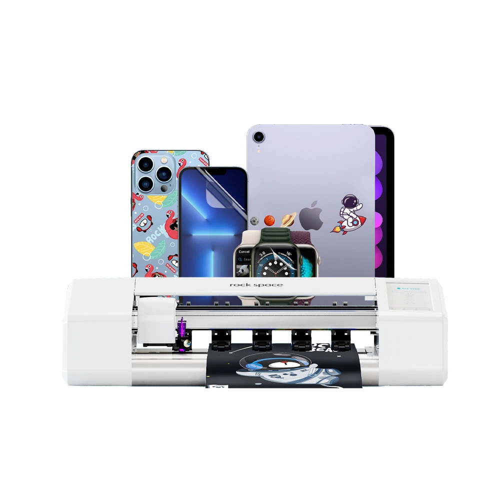 Rock Space Mobile Phone TPU Hydrogel Film UV Tempered Glass Cutting Machine Privacy Mobile Skin Sticker Screen Protector Machine