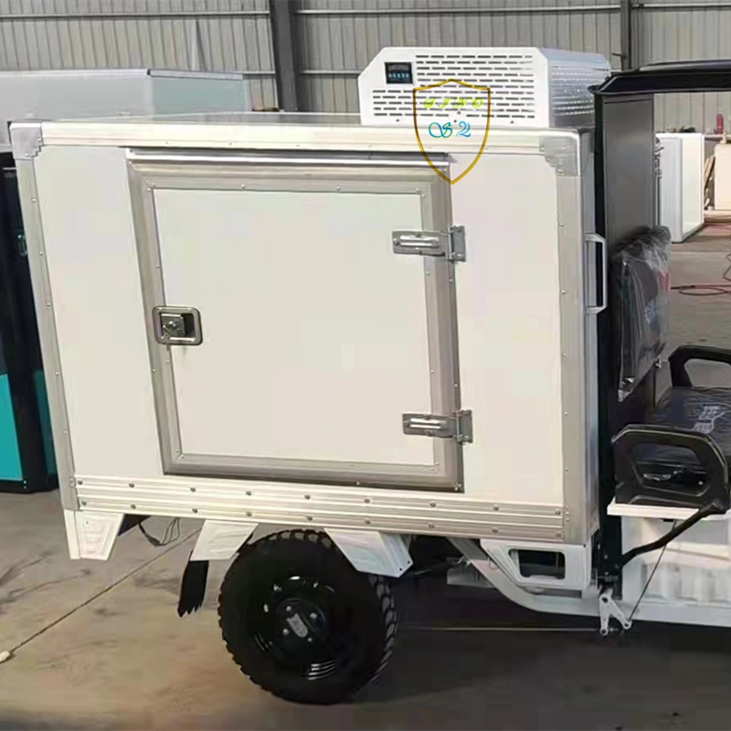 48V 60V 72V Cooling Refrigerator Refrigerated Transport Truck Van Freezer Electric Tricycle Refrigeration Units for Meat Ice Cream