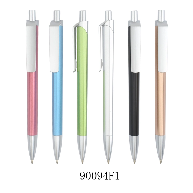 Office Supplies Business Logo Triangular Fast Writing Ball Point Pens