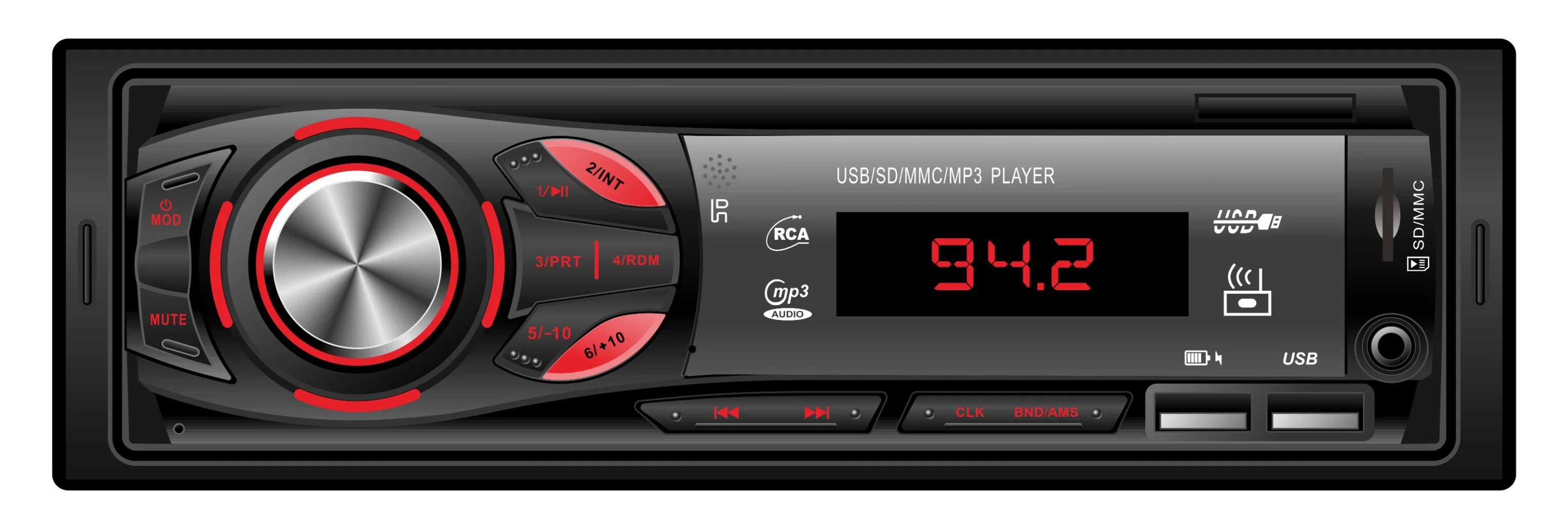 Popular Electronics Digital Media Receiver Car Audio MP3 Player