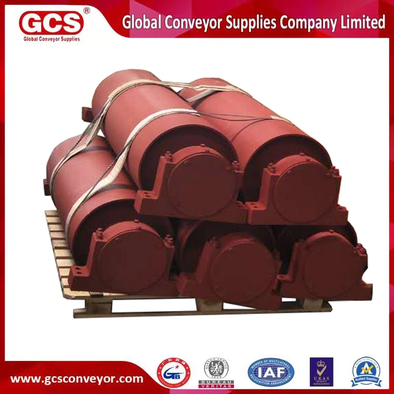 Belt Conveyor Drum Rubber Lagging Drive Head Pulley