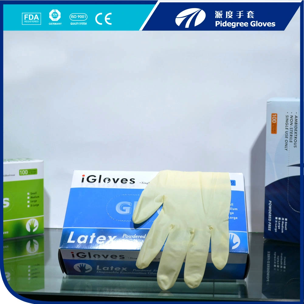 Disposable Latex Gloves Powder on Promotion Good Price Fast Delivery for Wholesale/Supplierr