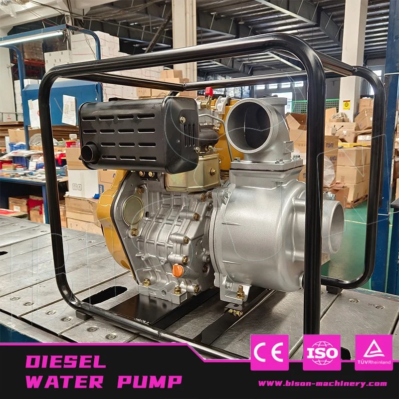 Bison Domestic Small Pump Sewage 4 дюйма 100 мм Дизельный насос Насос