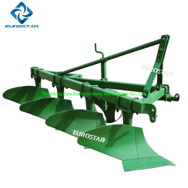 La largeur de travail 1m 1L-520 sillon charrue pour 45-50HP Heavy Duty Paddy a déposé du tracteur de ferme disque des machines agricoles la charrue partager Flip hydraulique de la charrue la charrue