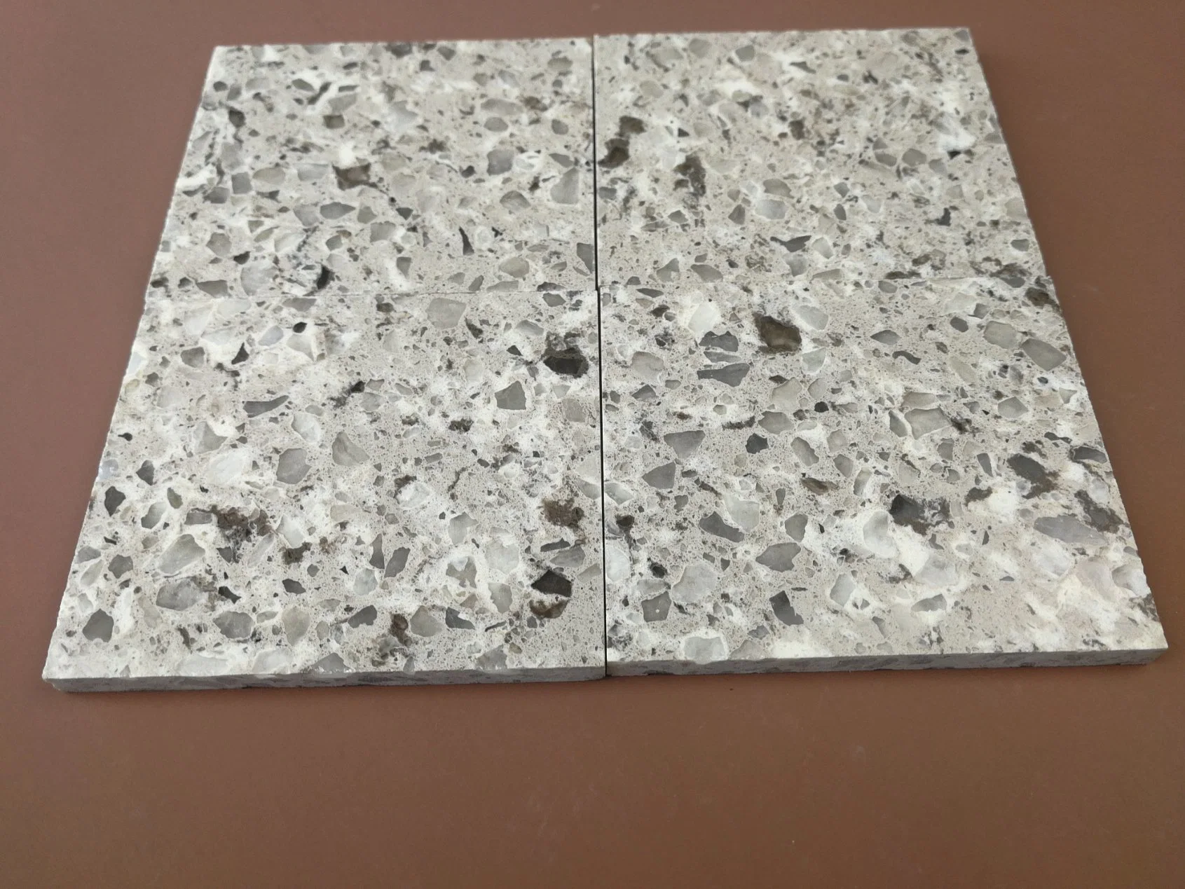 Granite Looks Artificial Stone Building Material Quartz Stone Slab for Table Top/Worktop/Kitchen