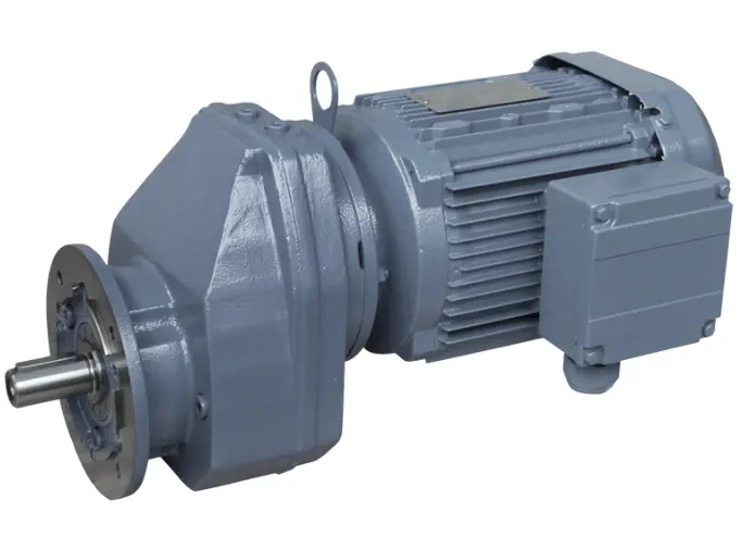 4kW RF67 i=20 900n. M 70rpm Reduzierer für Kegelradgetriebe, Serie R, Motorreduzierung Kegelradgetriebe