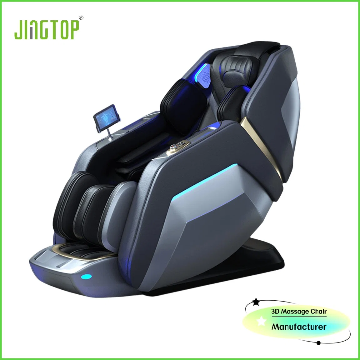 Jingtop Professional 3D 4D Real Relax Robot Hands recliner Wireless Cadeira de massagem com controlo remoto