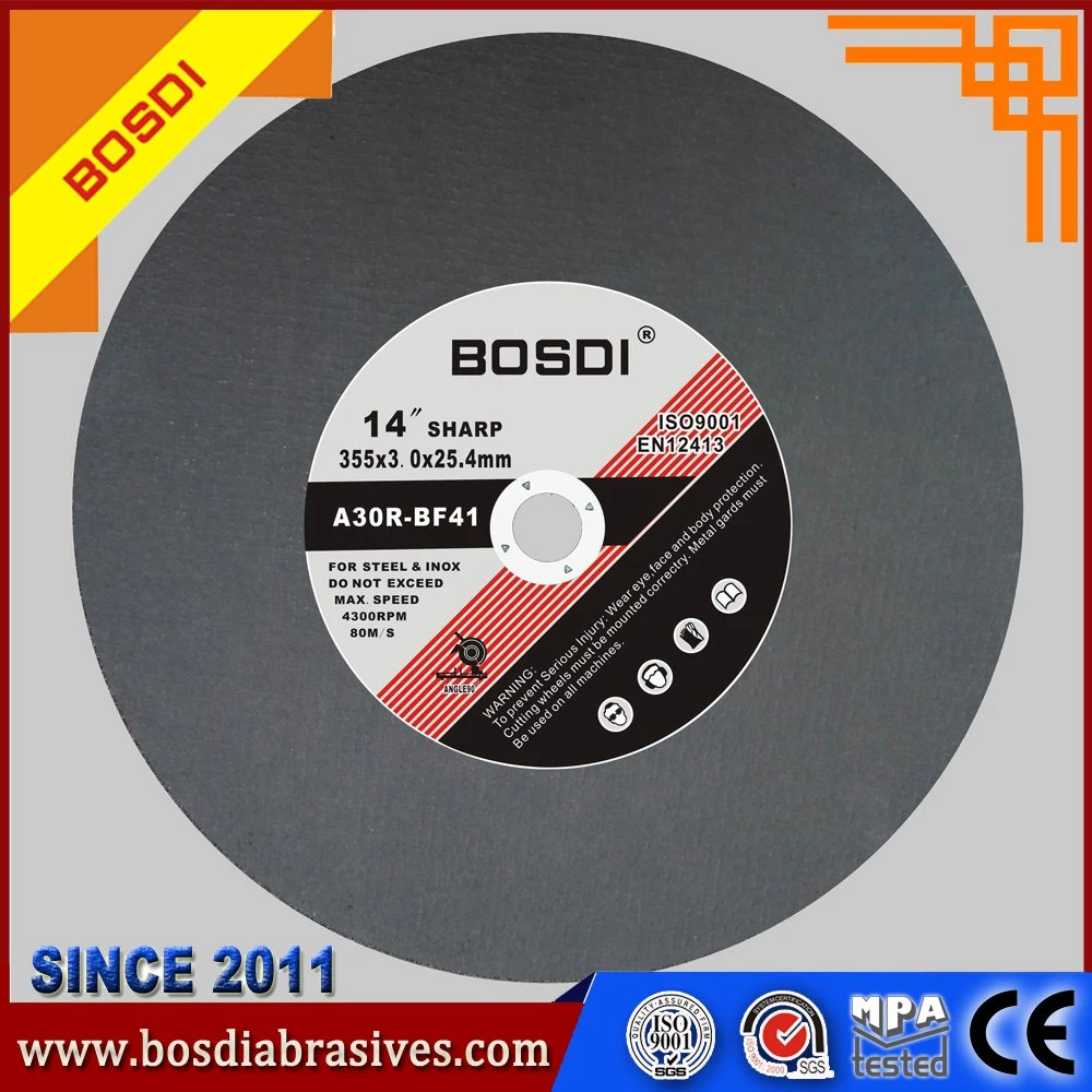 Cutting Deburring Flex Flat Disc/Disk/Wheel for Metal/Stainless Steel/Inox/Iron, T41