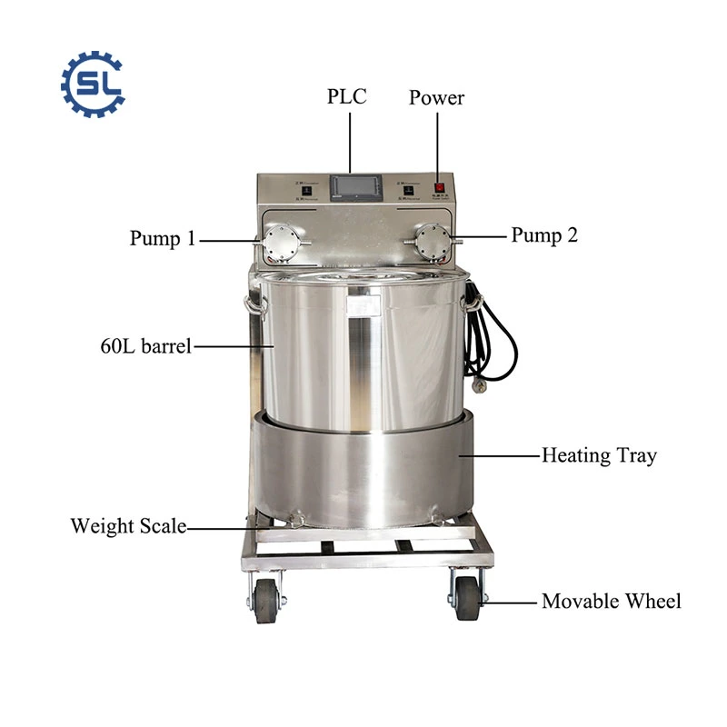 Semi Auto Cart Liquid Fill Machine Trolley Type Wax Warm Tray Candle Make Machine