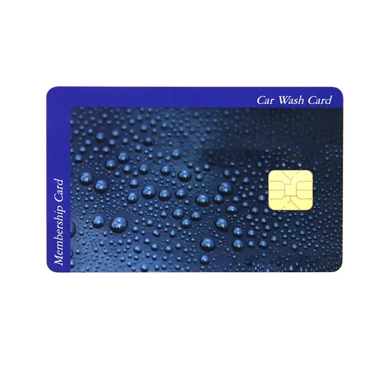 RFID Contact Chip Card FM4442 FM4428 Printed PVC Card Smart IC Card