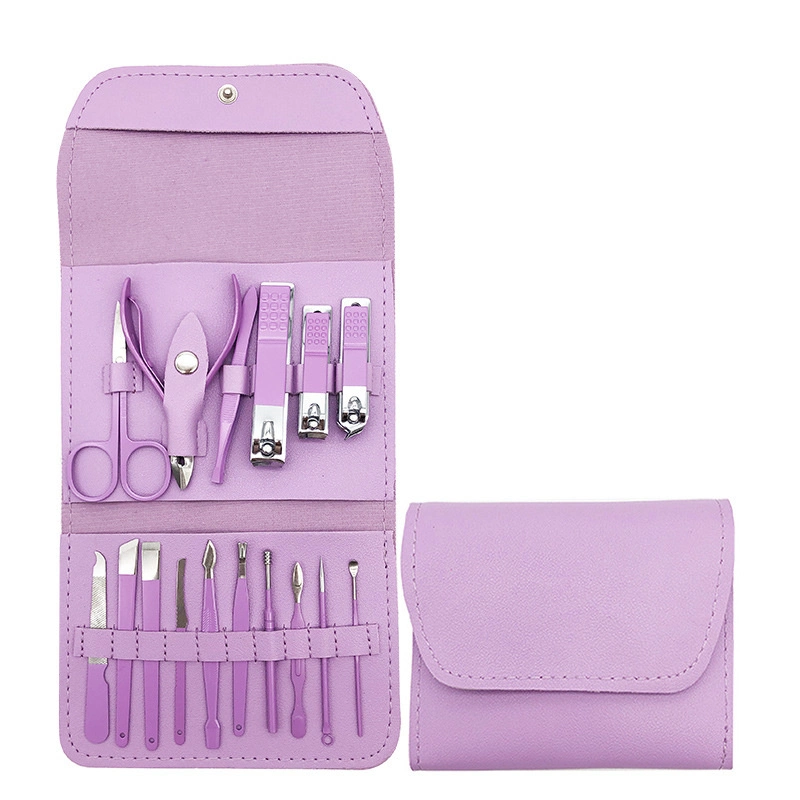 Factory Direct Wholesale/Supplier 16 Piece Candy Color Manicure & Pedicure Set