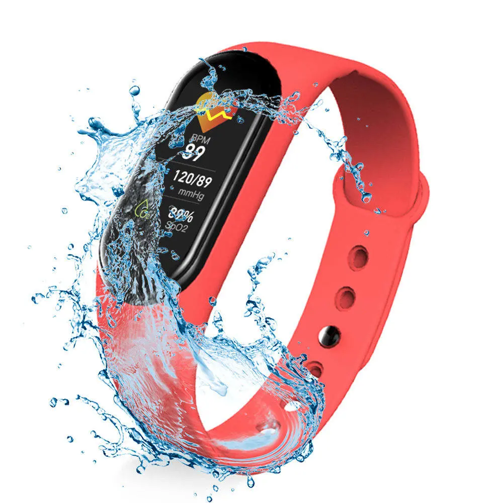 2023 Original M5 Bracelet Color Screen Blood Pressure Music Sports Smart Bracelet