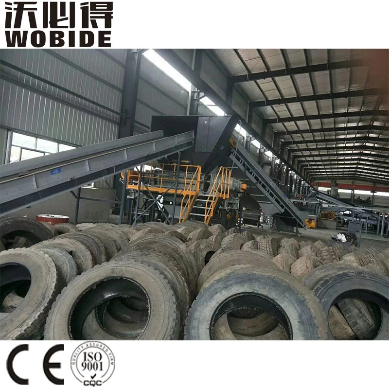 Used Tyre Recycling Rubber Powder Production Machine Line Plant Tire Recycling Line