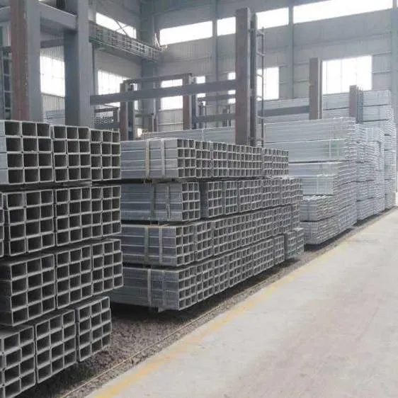 ASTM Steel Profile Ms Square Tube Galvanized Square and Rectangular Steel Tube Pipe 50X50mm Black Rectangular Iron Tube