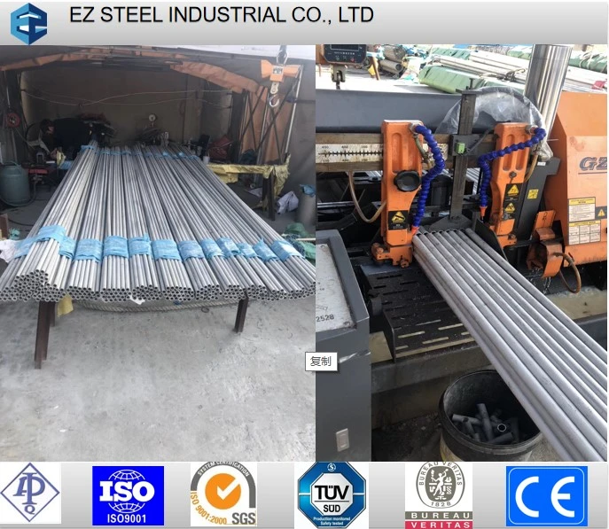 ASTM A213/A312 316L Stainless Steel Tube, Od 42.2mm, Wt 3.56mm/4.85mm