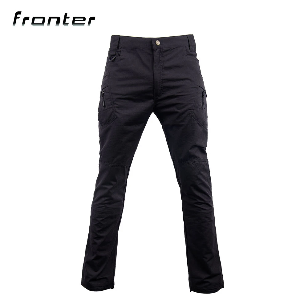 Tactical Combat Black IX9 Cargo Pants Camping Trousers