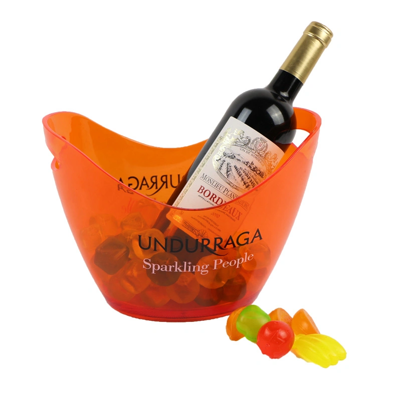 Hot Selling High quality/High cost performance 4L 8L 12L Boat Shape Wine Beer Plastic Ice Bucket for Bar Wholesale/Supplier