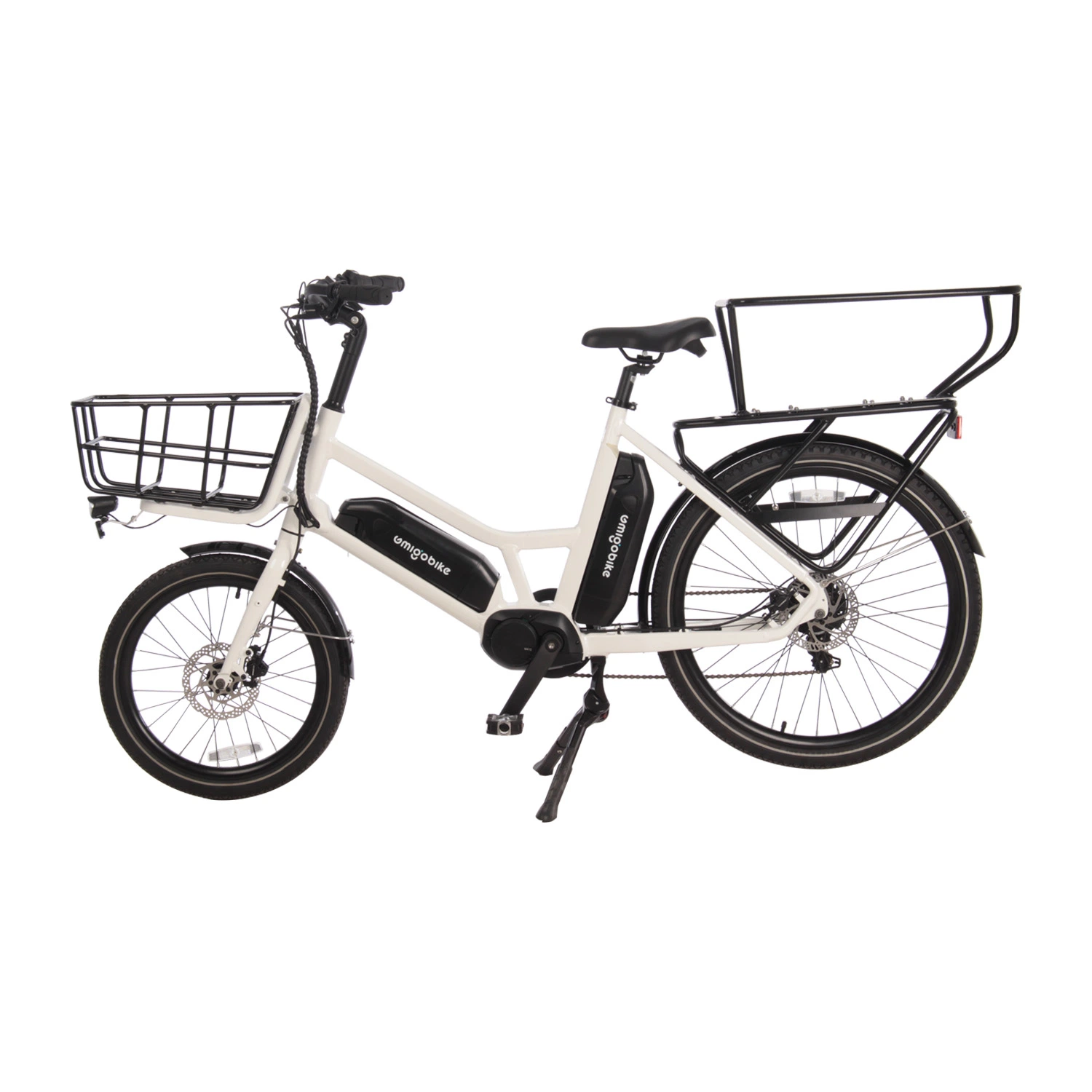 Delivery Aluminum Alloy Frame 20/26*2.125 Tyre Cargo Electric Bike