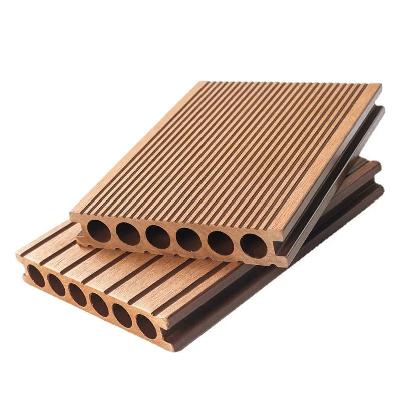 Wood Plastic Composite WPC Decking Solid Board Flooring150*20mm