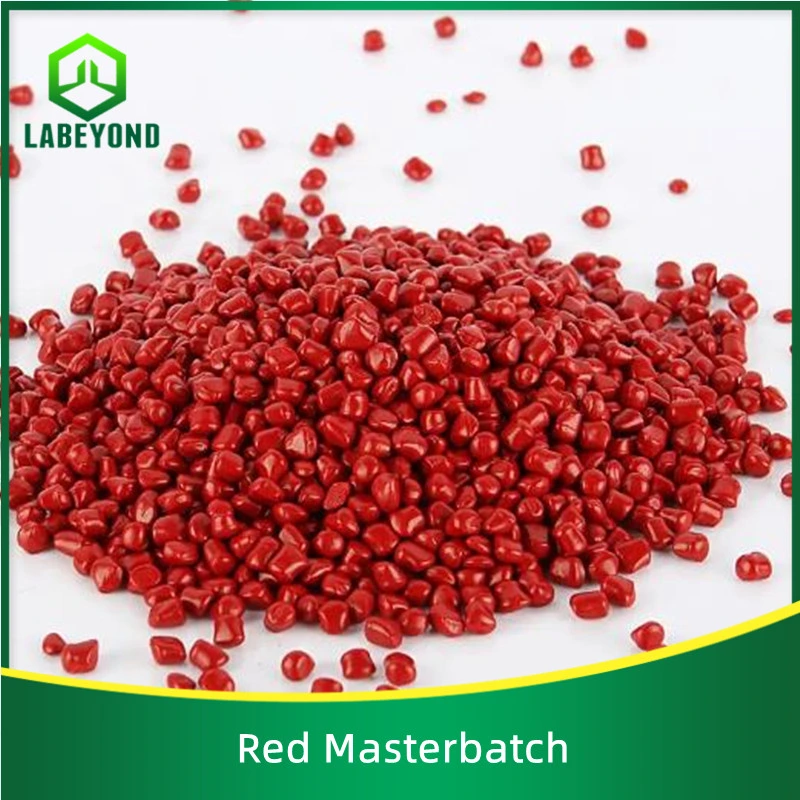 High Density PE Red Masterbatch für Blasformen