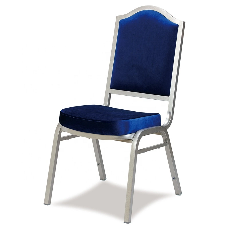 Foshan Shunde Furniture Specifications Silver Stainless Steel Banquet Chair for Sale Modern Furniture