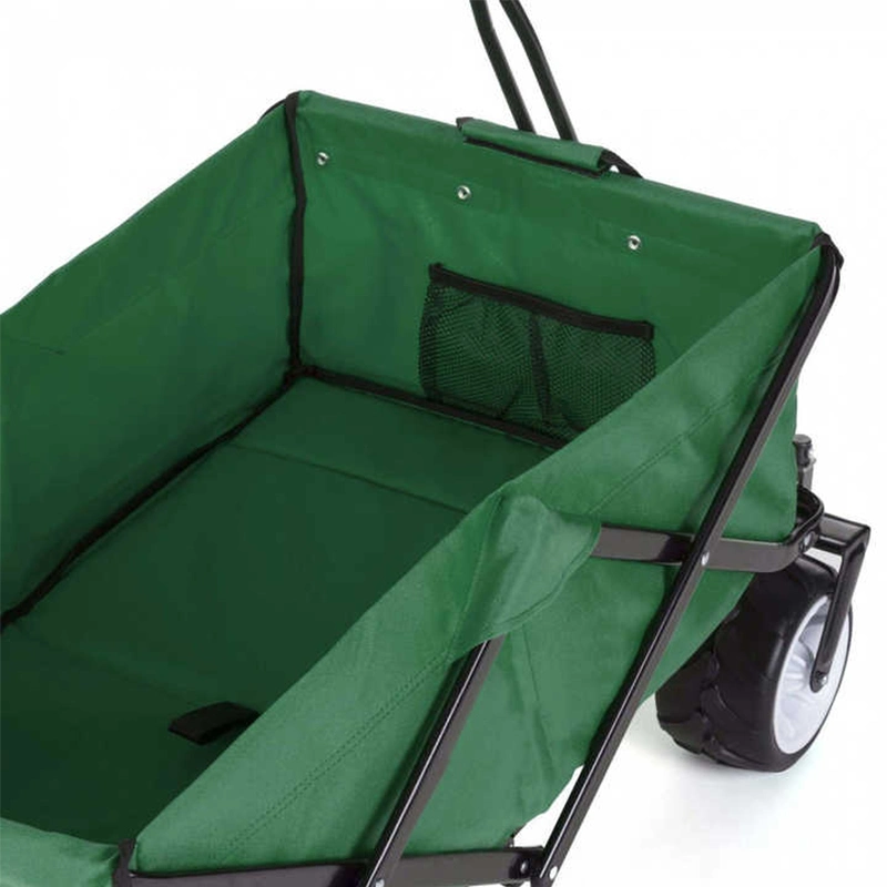 Collapsible Folding Outdoor All Terrain Utility Wagon Camping Garden Cart Beach Trolley