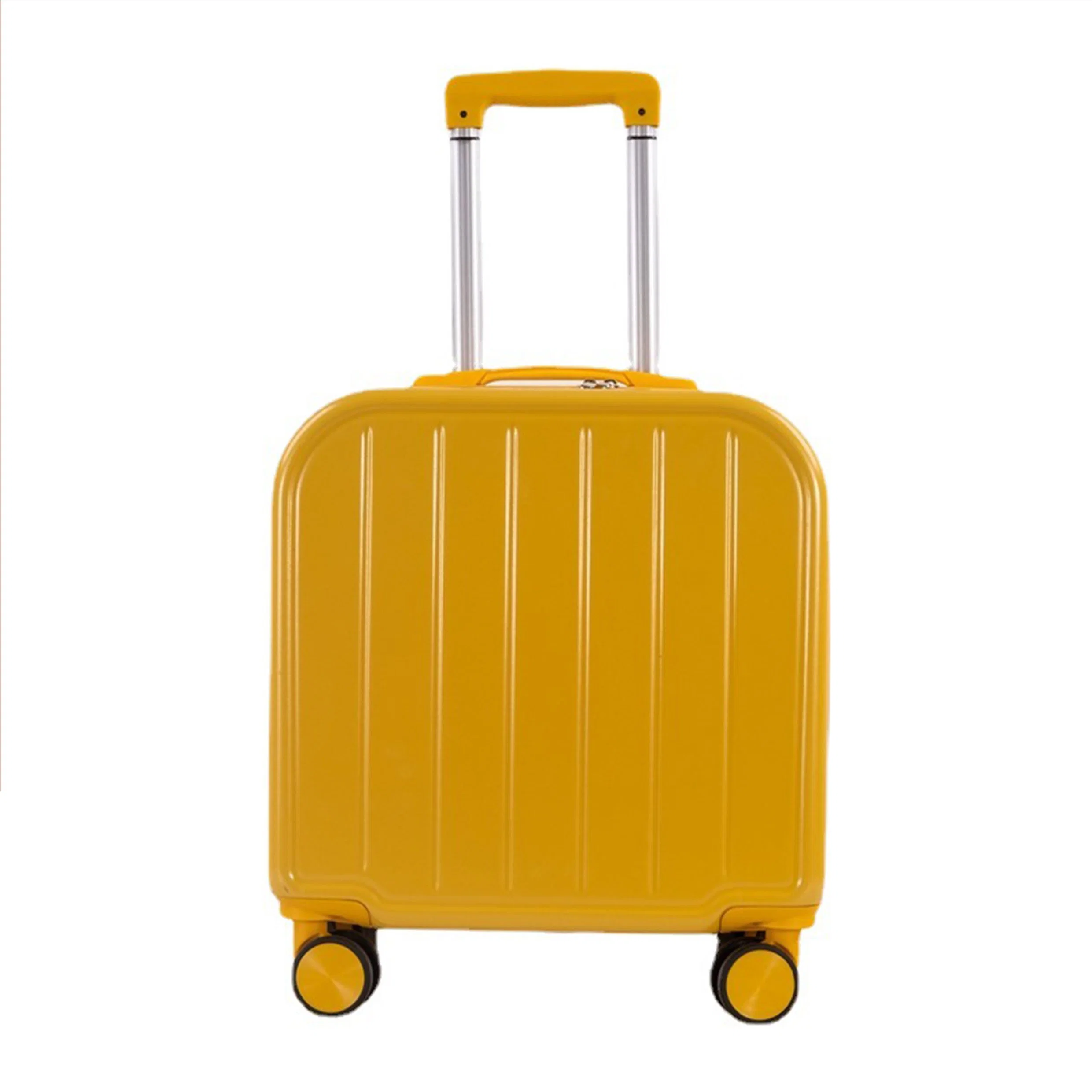 Many Colors PVC Shell Luggage Young Adult Suitcase Travel Trolley Luggage Sets