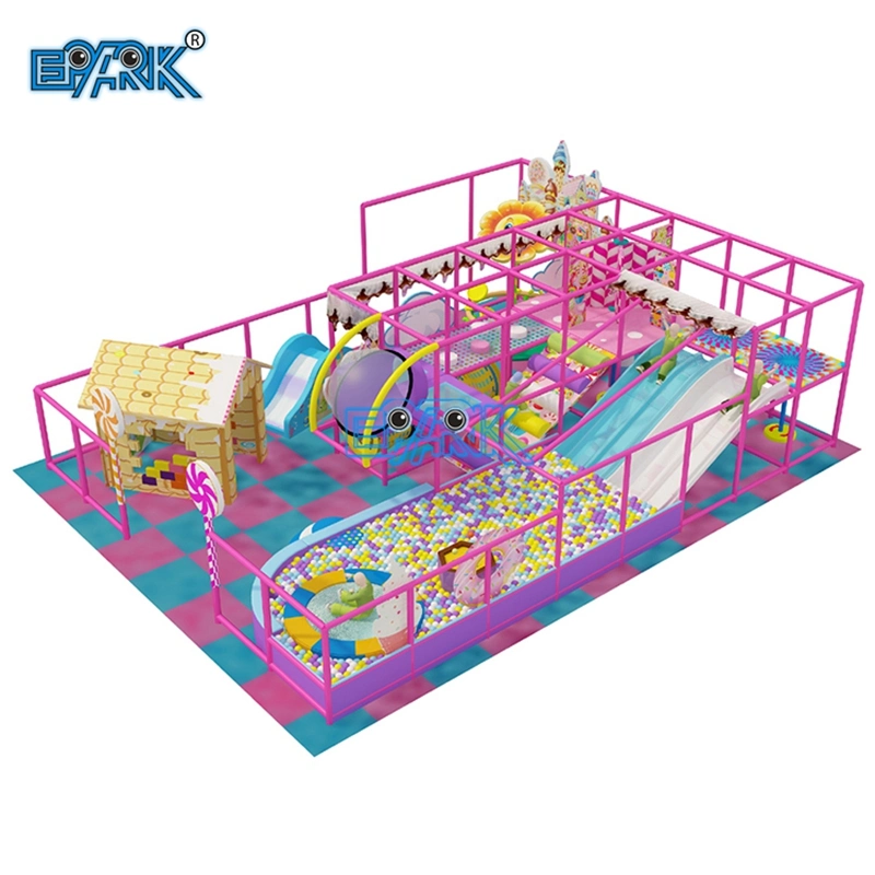 Großhandel Soft Play Ausrüstung Big Fitness Jumping Unterhaltung Kinder Indoor Trampolin Park