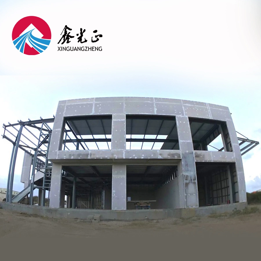 Aruba Frame Structure Warehouse Steel Construction Building Material Showroom