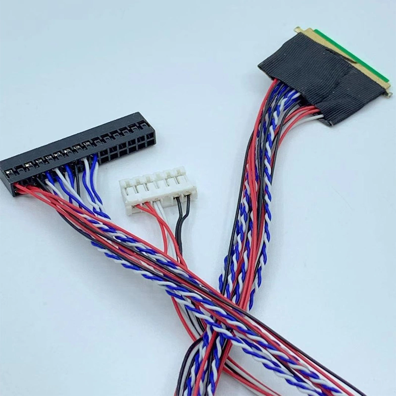 28AWG 40Контакт Ipex 20454-020t Lvds кабель в сборе