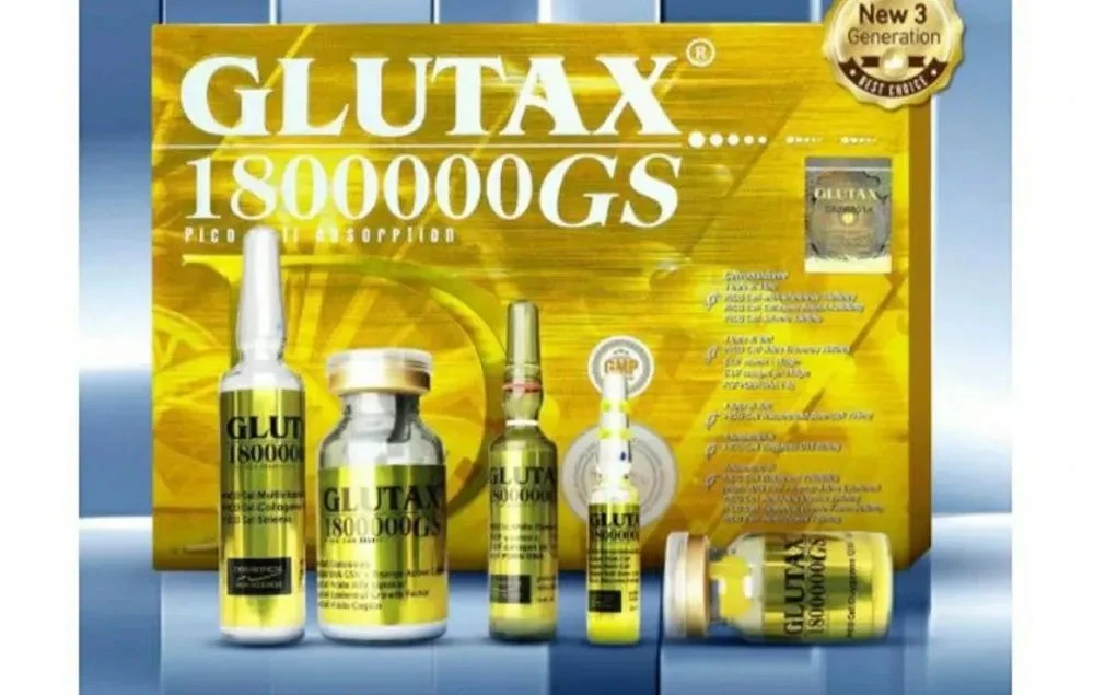 Italian Genuine IV Glutathione Injection Glutax 18000000GS, Stem Cell Plus Whitening Product in The 20th Century, The World's Hottest Glutathione Injection