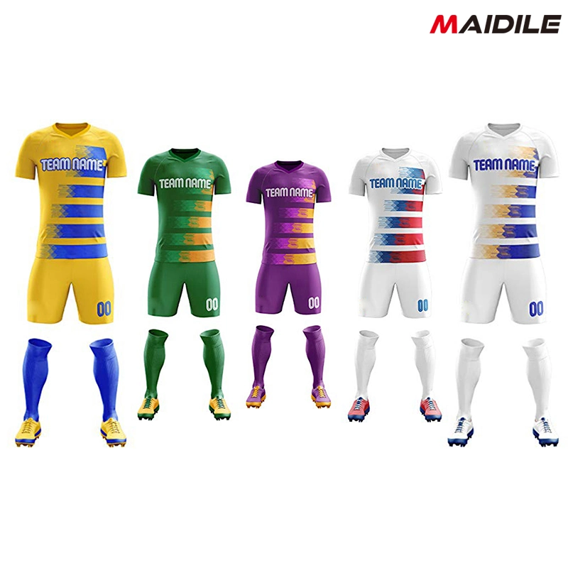 High quality/High cost performance  Sublimation Soccer Uniform Wholesale/Supplier Football Wear Sportswear Custom Football Shirt