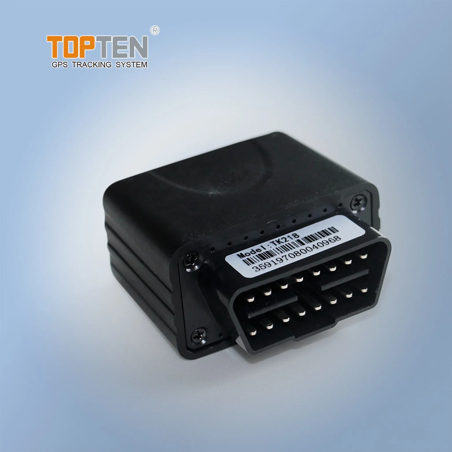 2g Obdii GPS Tracker Car Alarm Monitor Voice Over-Speed Alarm APP Tracking Device (TK218-DI)