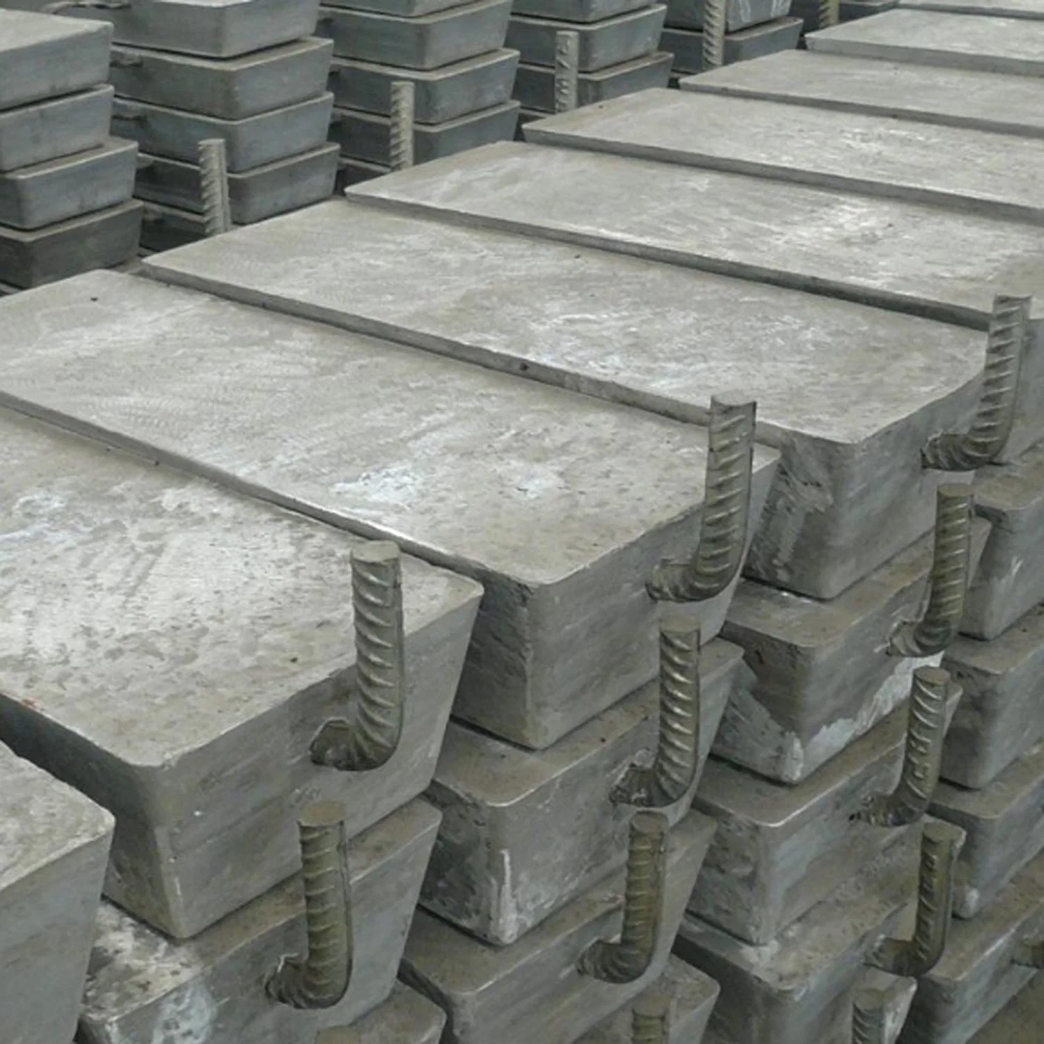 El Zinc Ánodos de sacrificio de aluminio para Protección catódica y anti corrosión