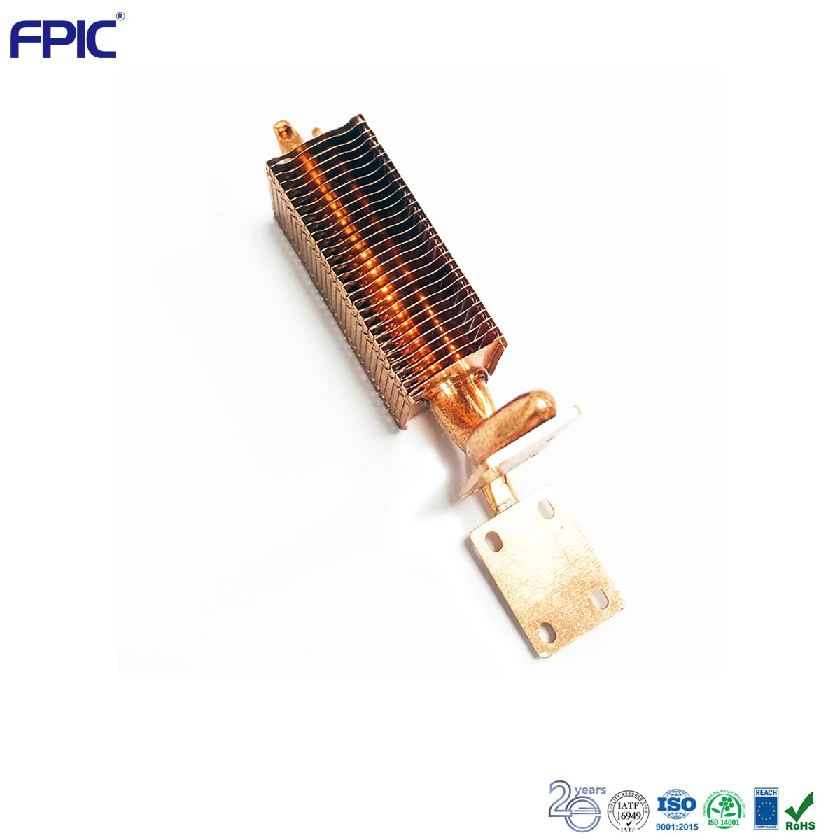 Fpic Customization CNC Machining Large Heat Sink Water Cooling Extrusion Aluminum Heatsink