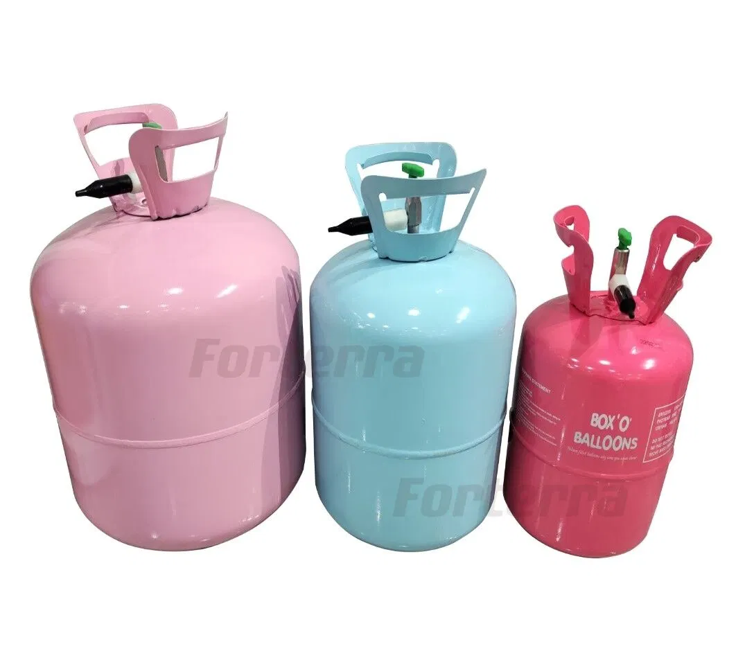 7.1L 13.6L Helium Balloons Tank 30lb 50lb Fill Tank Disposable Helium Gas Cylinders for Party Decoration