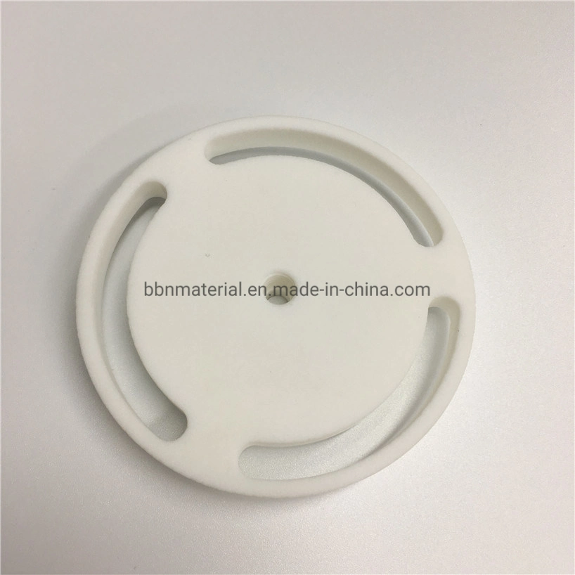 Electrical Insulation Low Density High Temperature Resistant Machinable Glass Ceramic Easy Machined White Macor Irregular Part