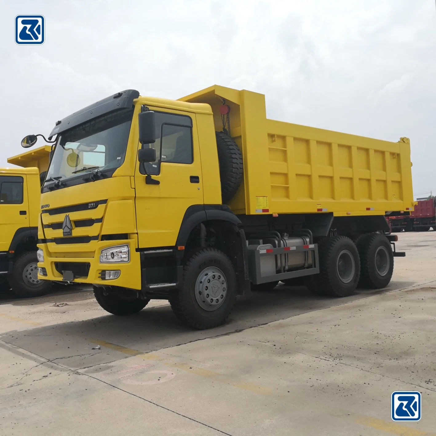 30tons 35tons HOWO 6X4 Hardox 450 Steel Dump Truck