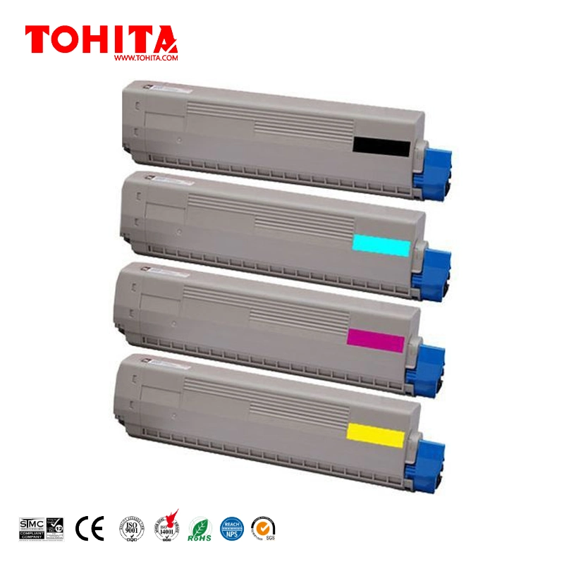 Toner 45862818 45862816 45862815 45862814 45862848 45862847 45862846 45862845 Para o Oki MC853 MC873 Tohita