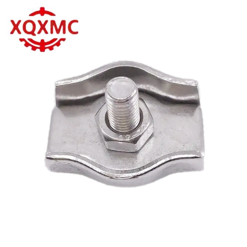 High Quality Single Bolt Cable Clamp Stainless Steel Simplex Wire Rope Clip