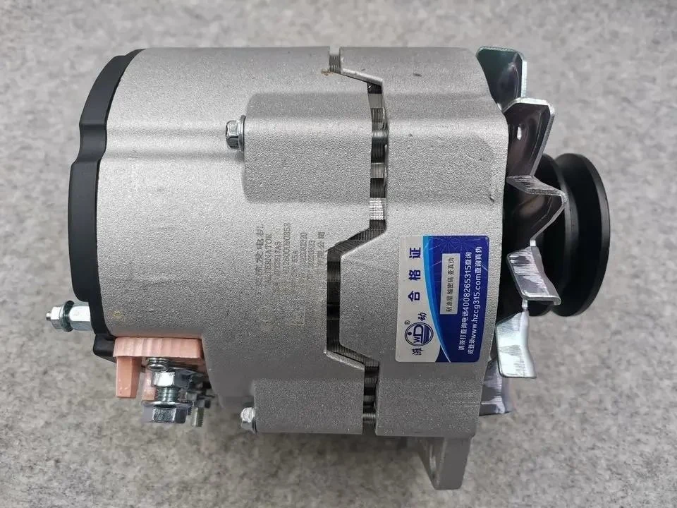 612600090353 Jfz2517A3 28V 55A Heavy Truck Parts Alternator Generator for Weichai Wp10 HOWO Shacman Shantui Diesel Engine Parts