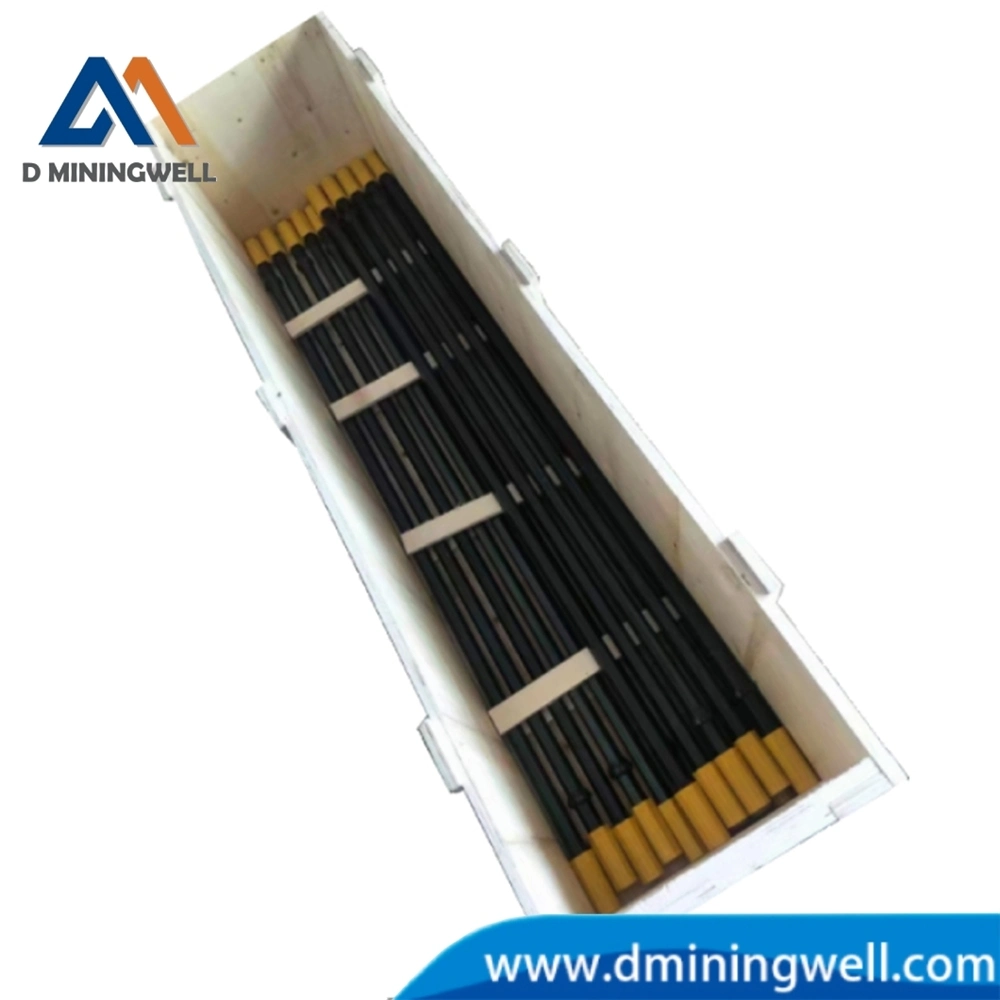 South Africa Hot Sale Forging API D Miningwell Drifter Rods T32-R32 7 Degree Tapered Drill Rod