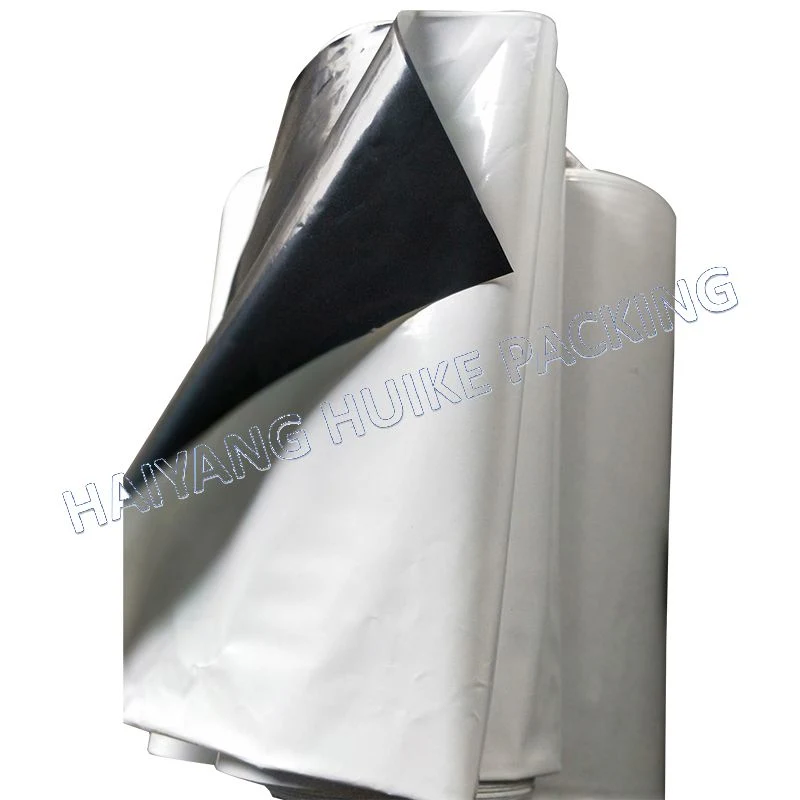 Custom LDPE Plastic 150 Micron Black / White Greenhouse Film Panda Film for Agriculture