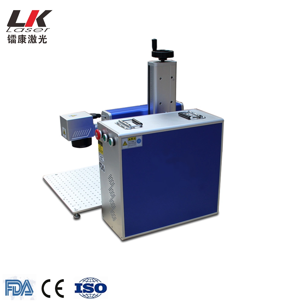 20W Fiber Laser Marker Machine for Plastic Metal Portable Marking