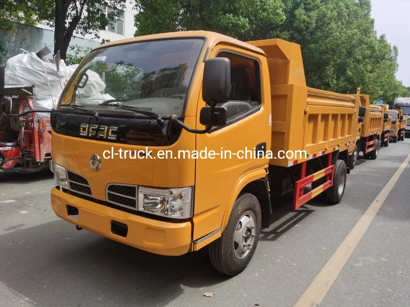 Manufacturer Special Dongfeng 4X2 Loading 3tons 4 Tons Mini Dump Truck for Sale