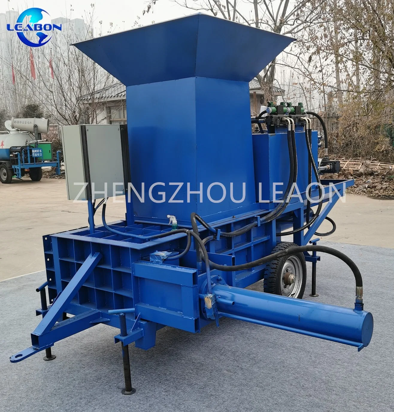 Silage Grass Wrapper Packing Machine Horizontal Hydraulic Wheat Straw Square Baler