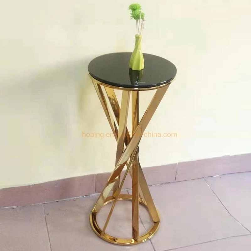 Living Room Furniture Wholesale/Supplier Wedding Gold Flower Pot Stand for Wedding Decoration