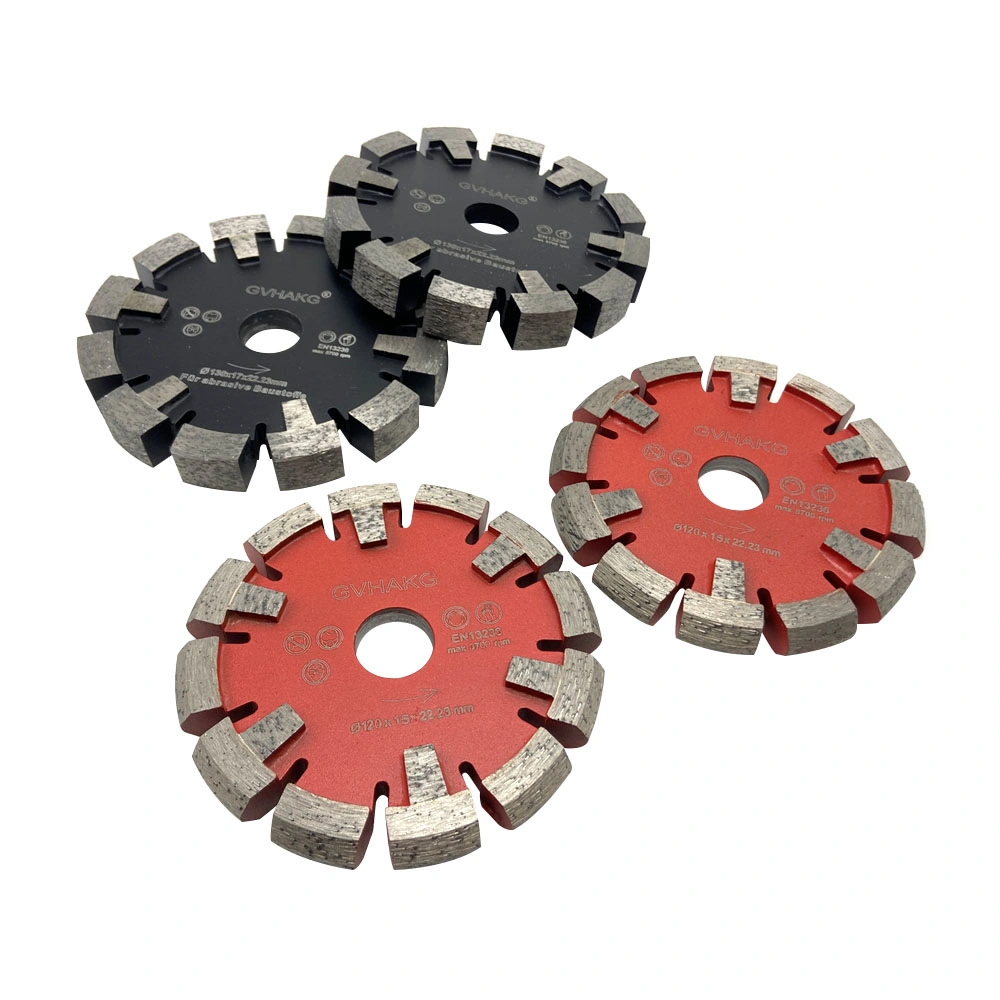 125mm 17mm Hard Concrete Granite Floor Tuck Point Diamond Saw Blades for Underfloor Heating Milling Machine